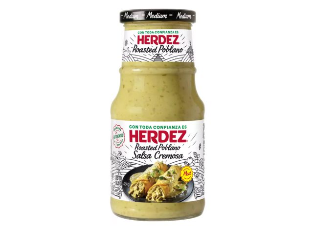 Herdez Medium Roasted Poblano Salsa Cremosa