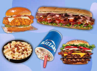 20 Fattiest Fast-Food Orders in America—Ranked