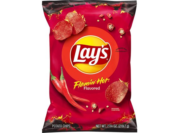 LAY'S Flamin' Hot Flavored Potato Chips