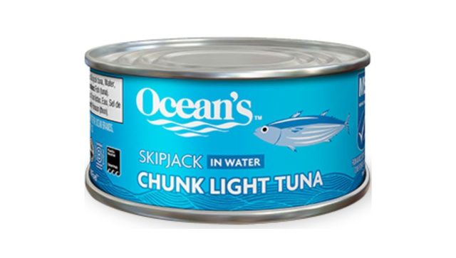 ocean's skipjack chunk light tuna