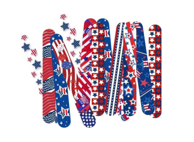 patriotic slap bracelets