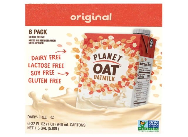 planet oat original oat milk 6-pack cartons