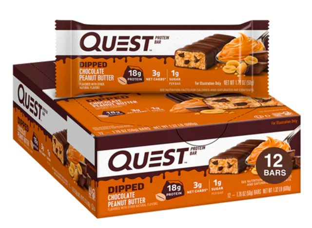 Quest Dipped Chocolate Peanut Butter Protein Bar