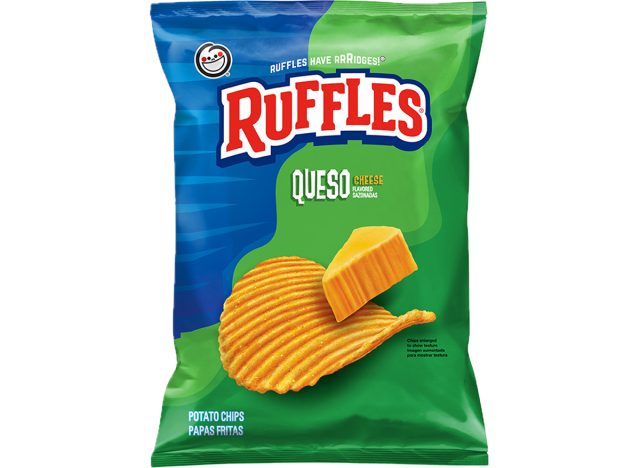 Ruffles Queso Cheese Flavored Potato Chips