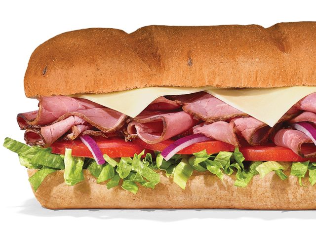 Subway Roast Beef