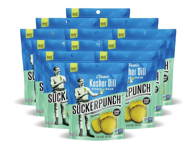 SuckerPunch Classic Dill Pickle Chips