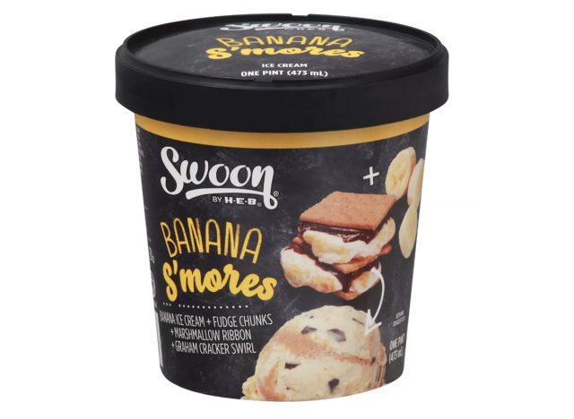 Swoon by H‑E‑B Banana S'mores Ice Cream