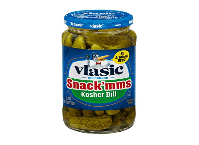 Vlasic Snack'mms Kosher Dill Pickles 