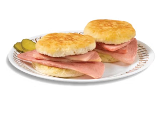 Waffle House Country Ham Biscuits