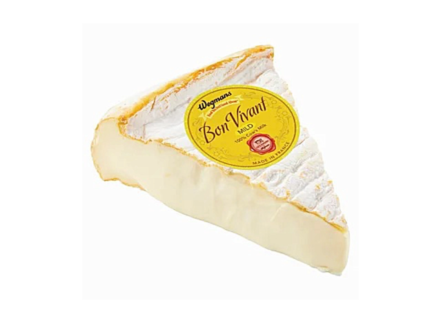 a block of bon vivant cheese from wegmans