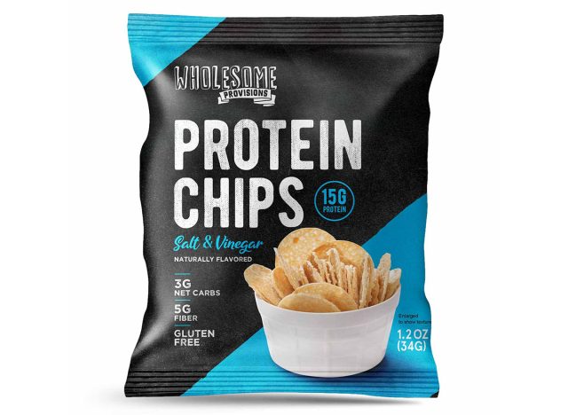 Wholesome Provisions Sea Salt Vinegar Protein Chips