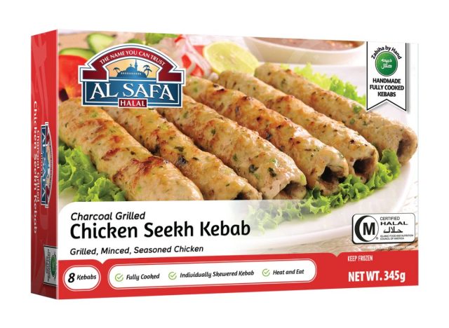 Al Safa Halal Charcoal Grilled Chicken Seekh Kebab