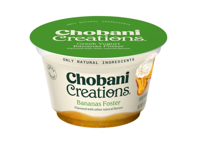 chobani creations bananas foster