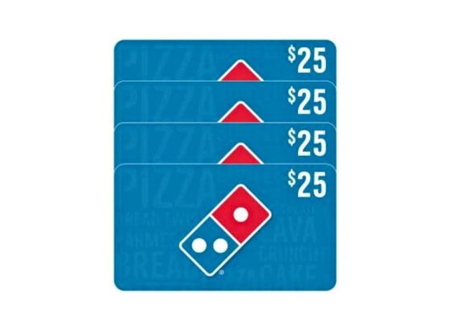 Domino's gift cards