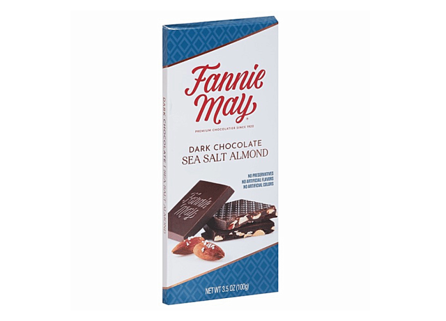 fannie may dark chocolate sea salt almonds