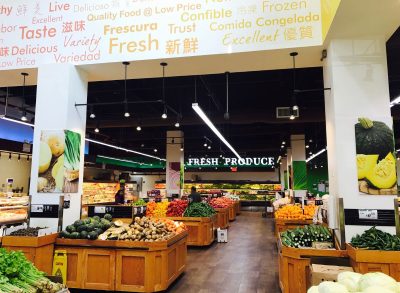 Great Wall Supermarket interior