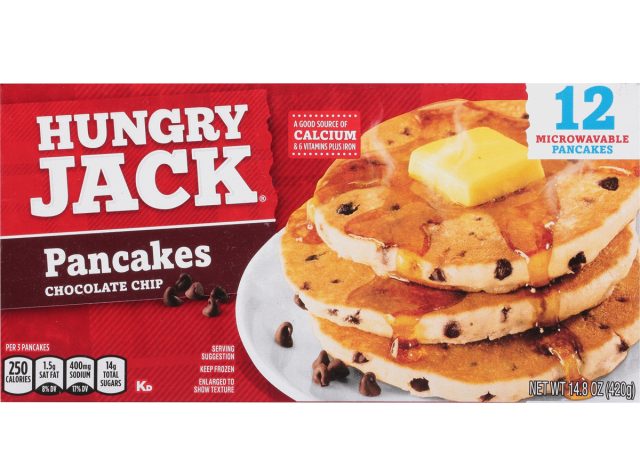 Hungry Jack Frozen Chocolate Chip Pancakes