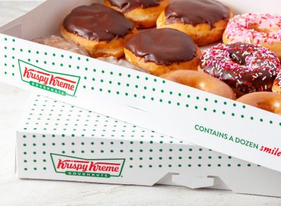 Krispy Kreme doughnut assortment