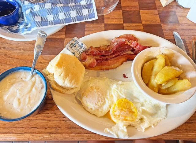 The Old-Timers Breakfast from Cracker Barrel
