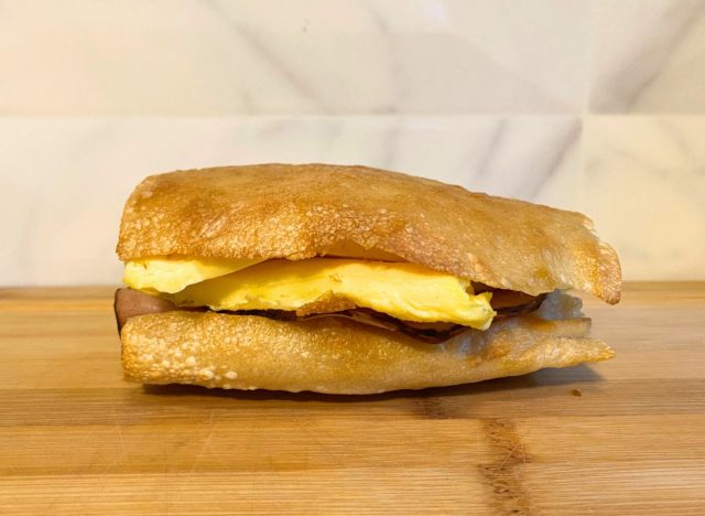 Panera Bread Ham, Egg & Cheese Sandwich