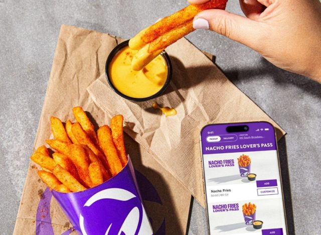 Taco Bell Nacho Fries Lover's Pass