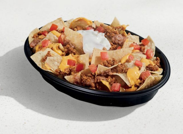 bowl of Taco Bell Nachos