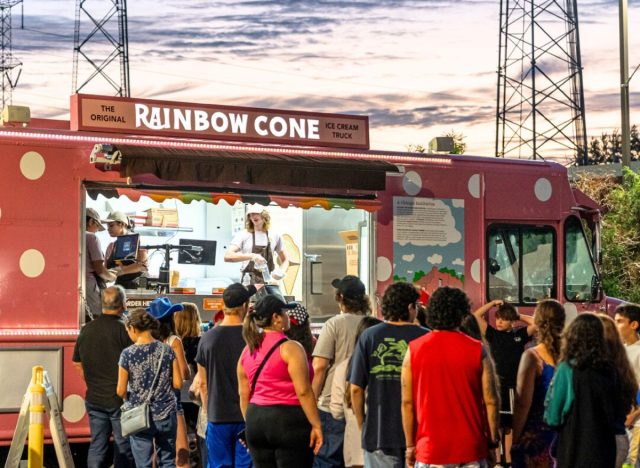 The Rainbow Cone food truck