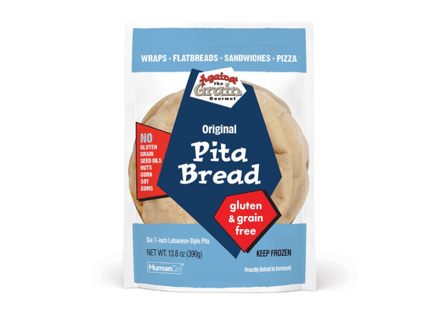 against the grain pita bread