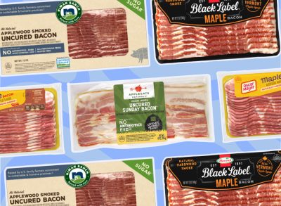 bacons ranked by sodium collage