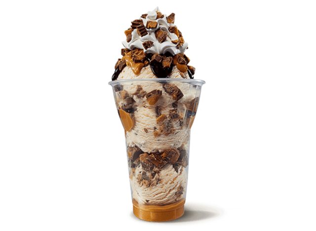 Baskin Robbins REESE'S Peanut Butter Cup Layered Sundae