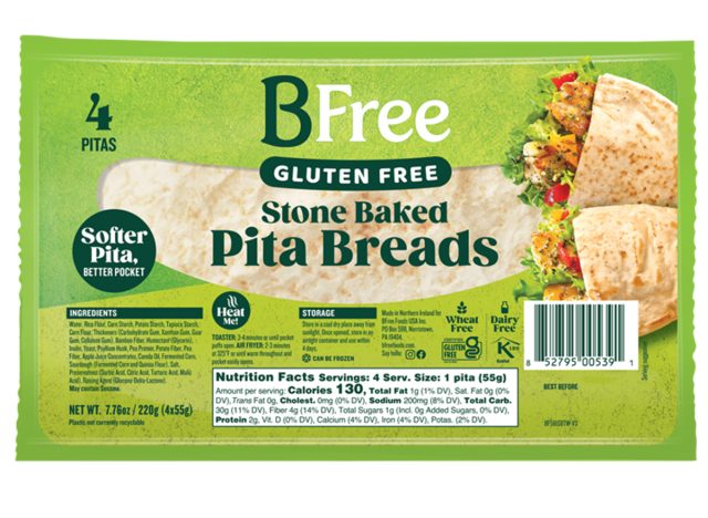  BFree Stone Baked Pita Bread 