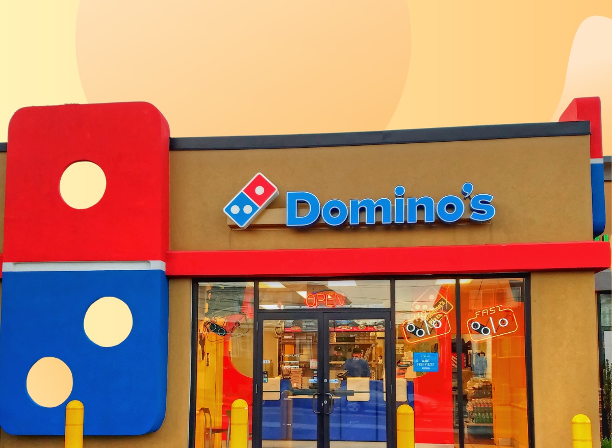 Domino's storefront