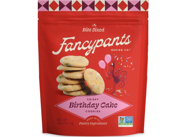 Fancypants Birthday Cake Cookies