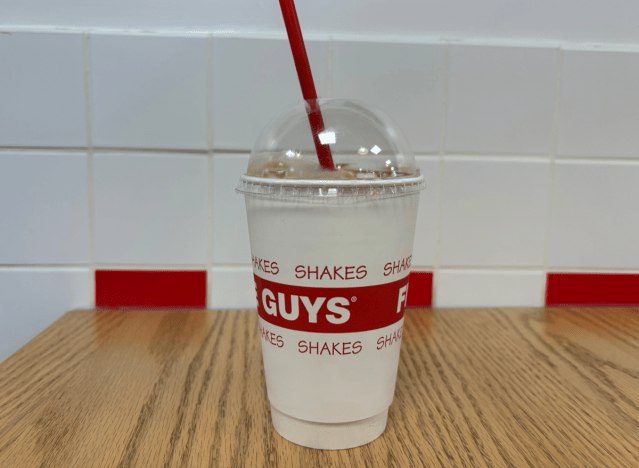 five guys chocolate shake