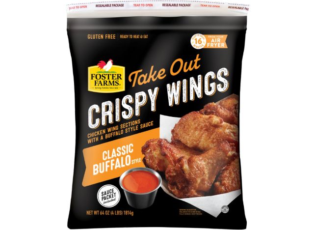 foster farms classic buffalo crispy take out wings