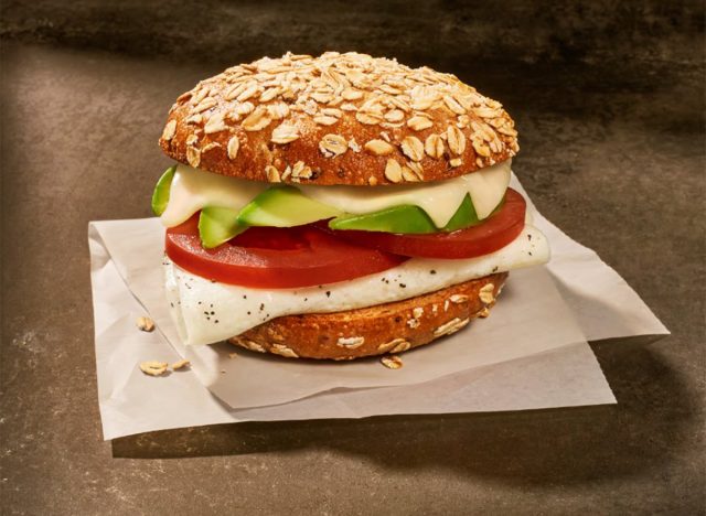 Panera Garden Avocado & Egg White Sandwich