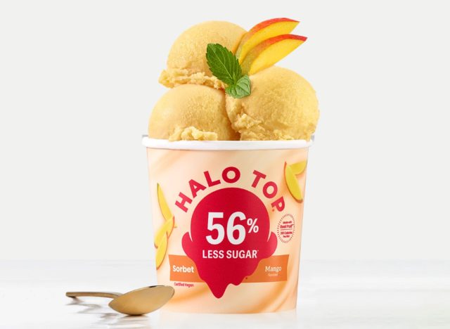 Halo Top Mango Sorbet 