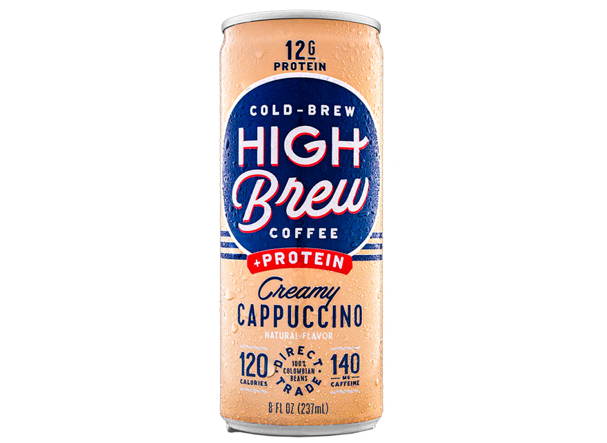 High Brew Coffee Creamy Cappuccino + Protein