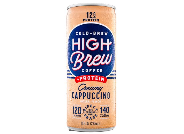 High Brew Coffee Creamy Cappuccino + Protein