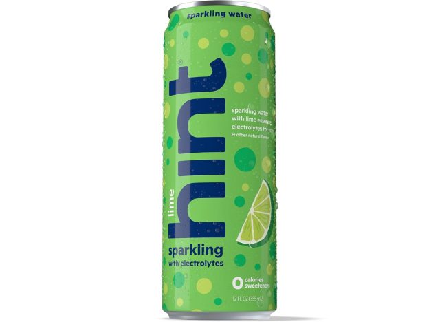 Hint Sparkling Water with Electrolytes, Lime