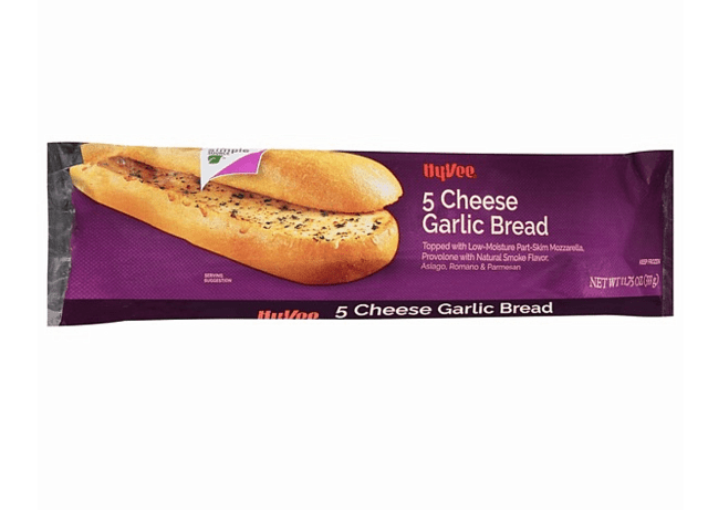 hyvee 5 cheese garlic bread