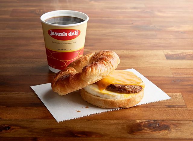 Jason's Deli Breakfast Croissant 