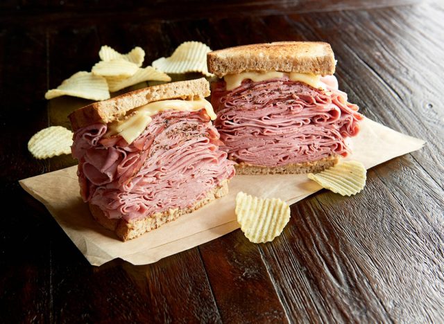 Jason's Deli Reuben the Great (Pastrami)