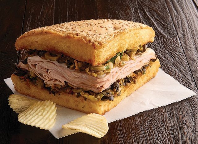 Jason's Deli Turkey Muffaletta