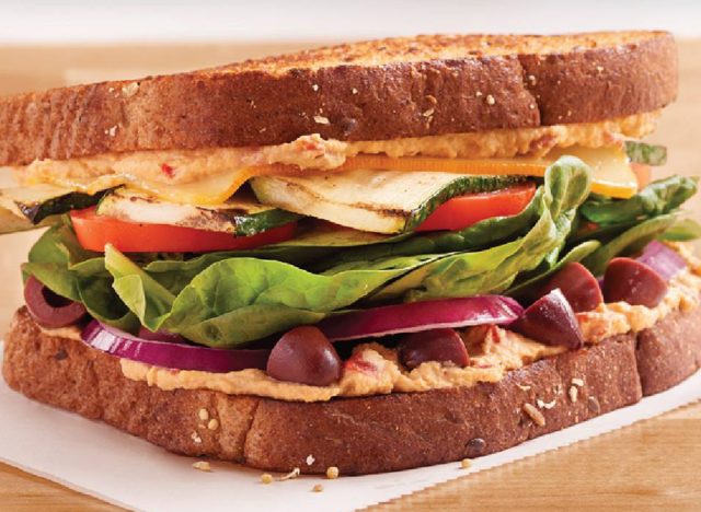 Jason's Deli Veggie Sandwich