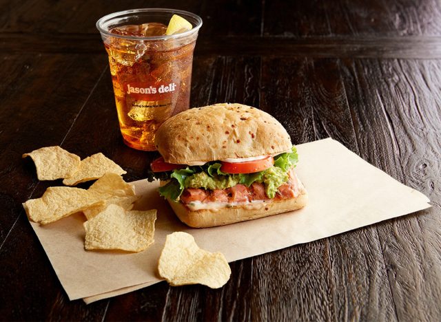 Jason's Deli Wild Salmon-wich