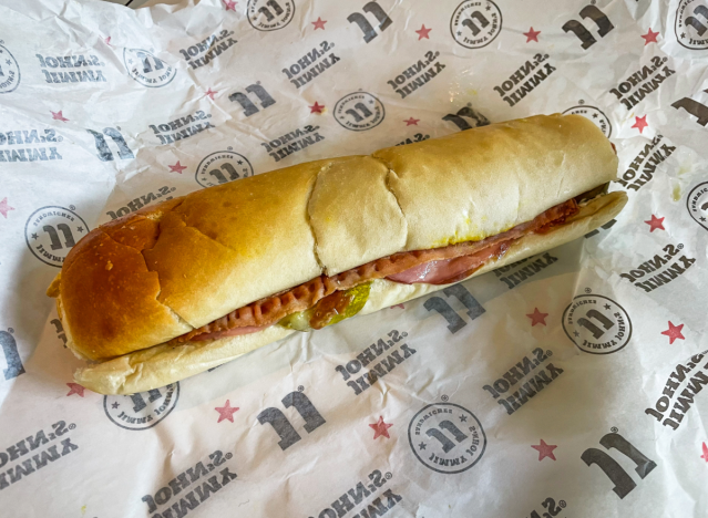 jimmy john's cubano blt on a wrapper