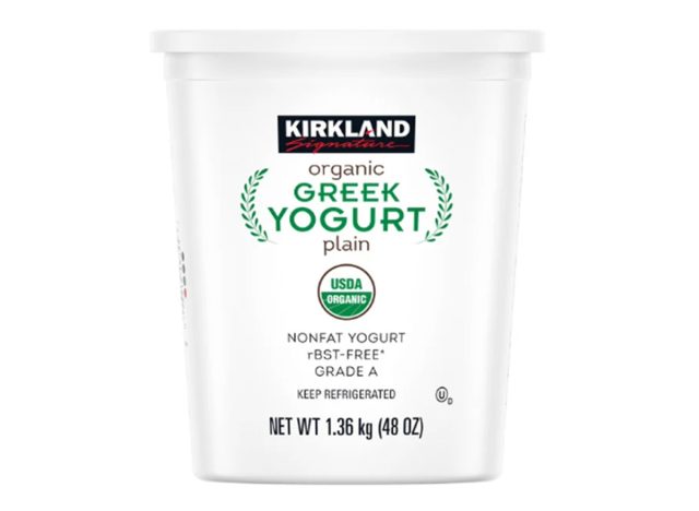 kirkland signature organic greek yogurt