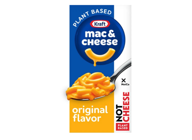 a box of vegan kraft mac n cheese