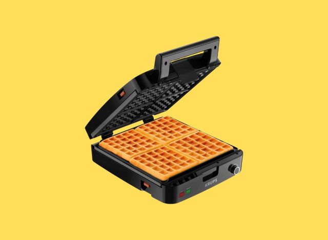 Krups Breakfast Set Stainless Steel Waffle Maker